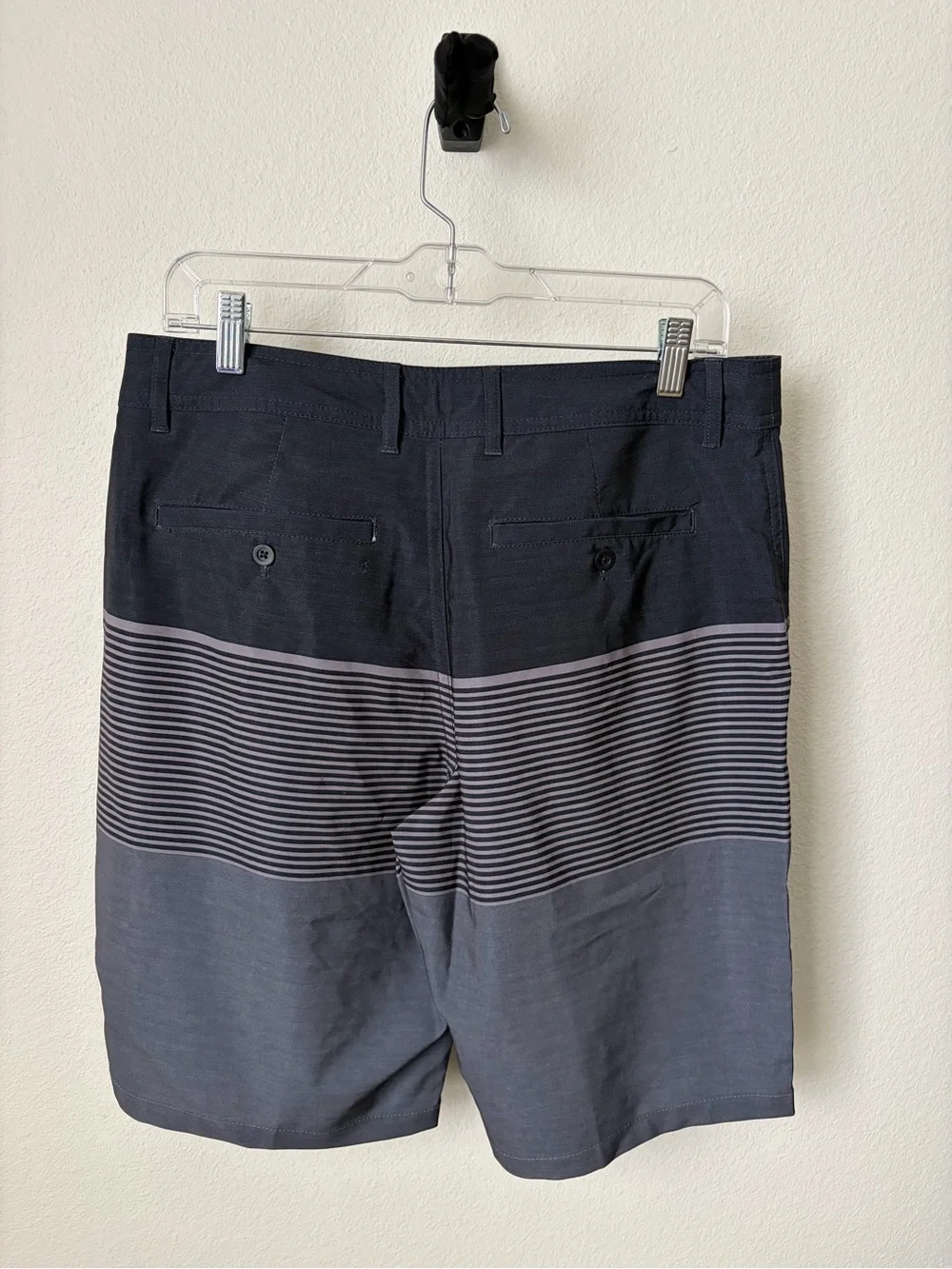Goodfellow & Co Black and Gray Board Shorts